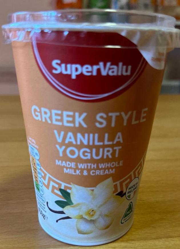 Fotografie - Greek Style Vanilla Yogurt SuperValu