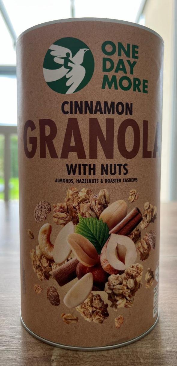 Fotografie - Cinnamon Granola with nuts OneDayMore