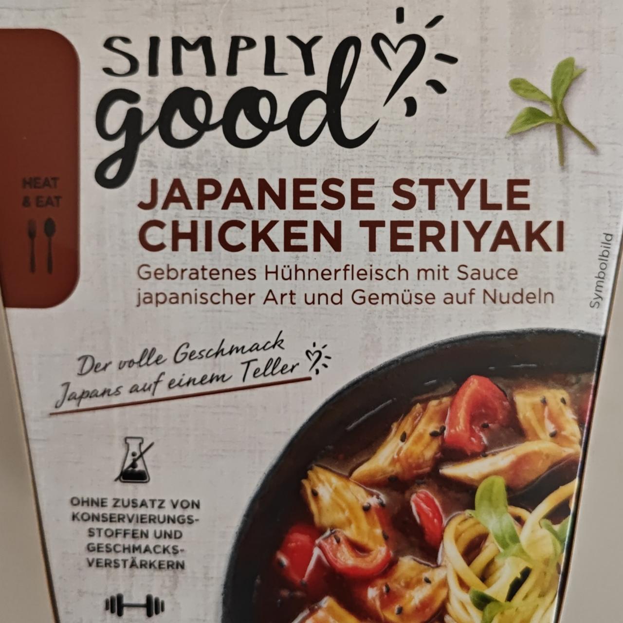 Fotografie - Japanese style chicken teriyaki Simply Good