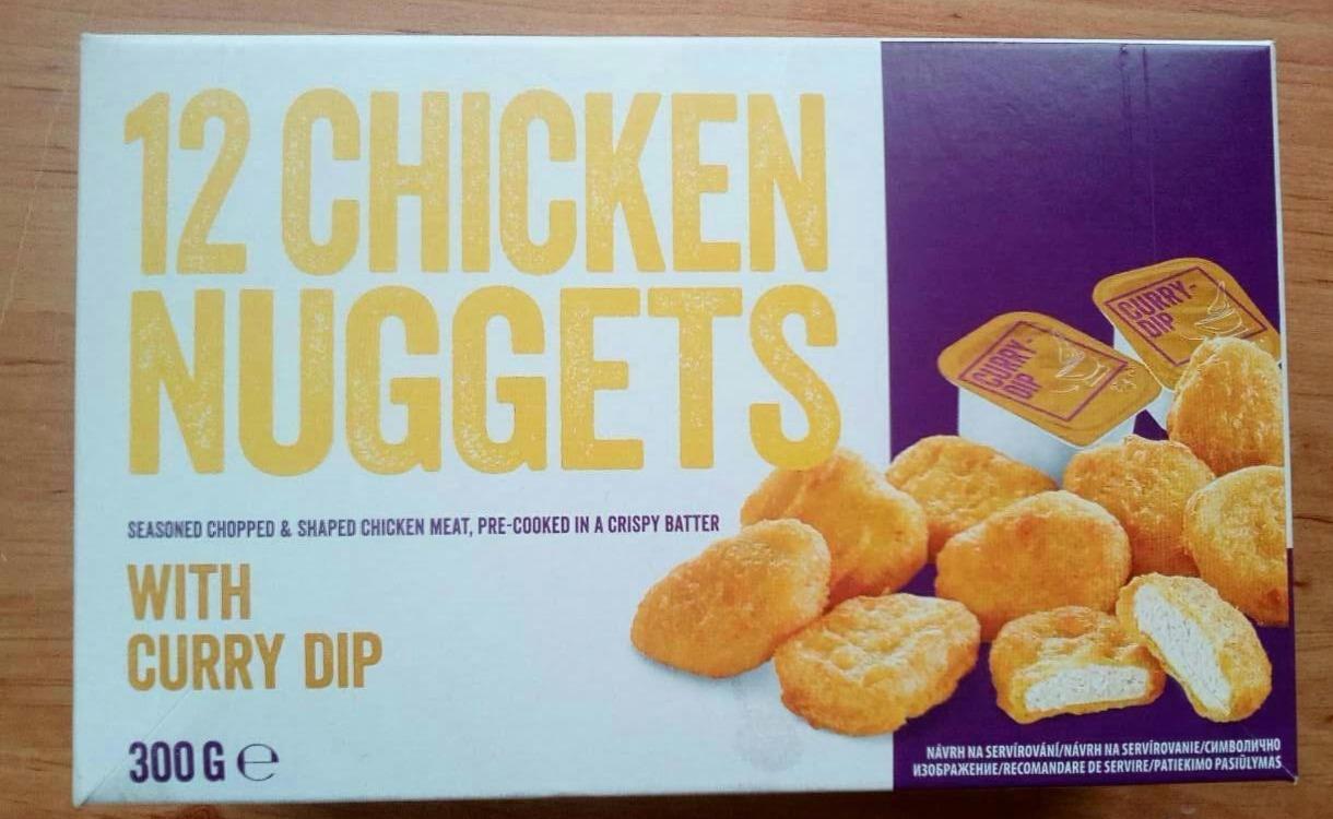 Fotografie - 12 Chicken Nuggets with Curry Dip Lidl