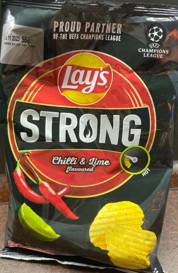 Fotografie - Lay's STRONG Chilli & Lime