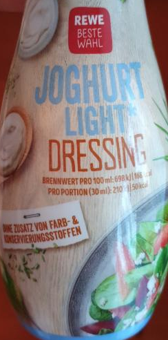 Fotografie - Joghurt Light Dressing Rewe