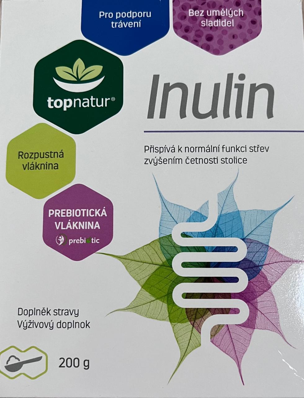 Fotografie - Inulin prebiotická vláknina Topnatur