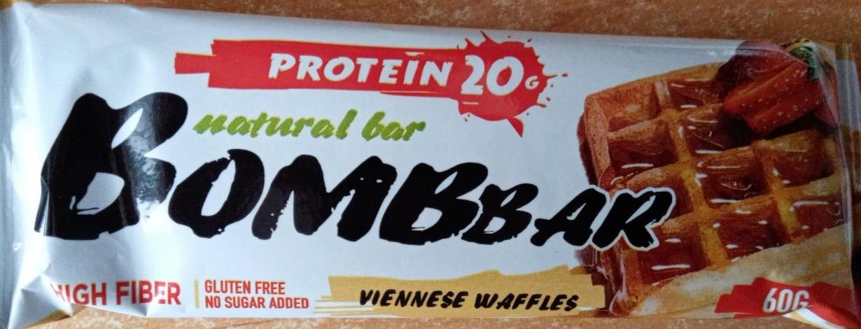 Fotografie - Natural Protein Bar Viennese Waffles Bombbar