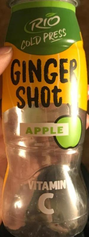 Fotografie - Ginger Shot + vitamin C Apple Rio cold press