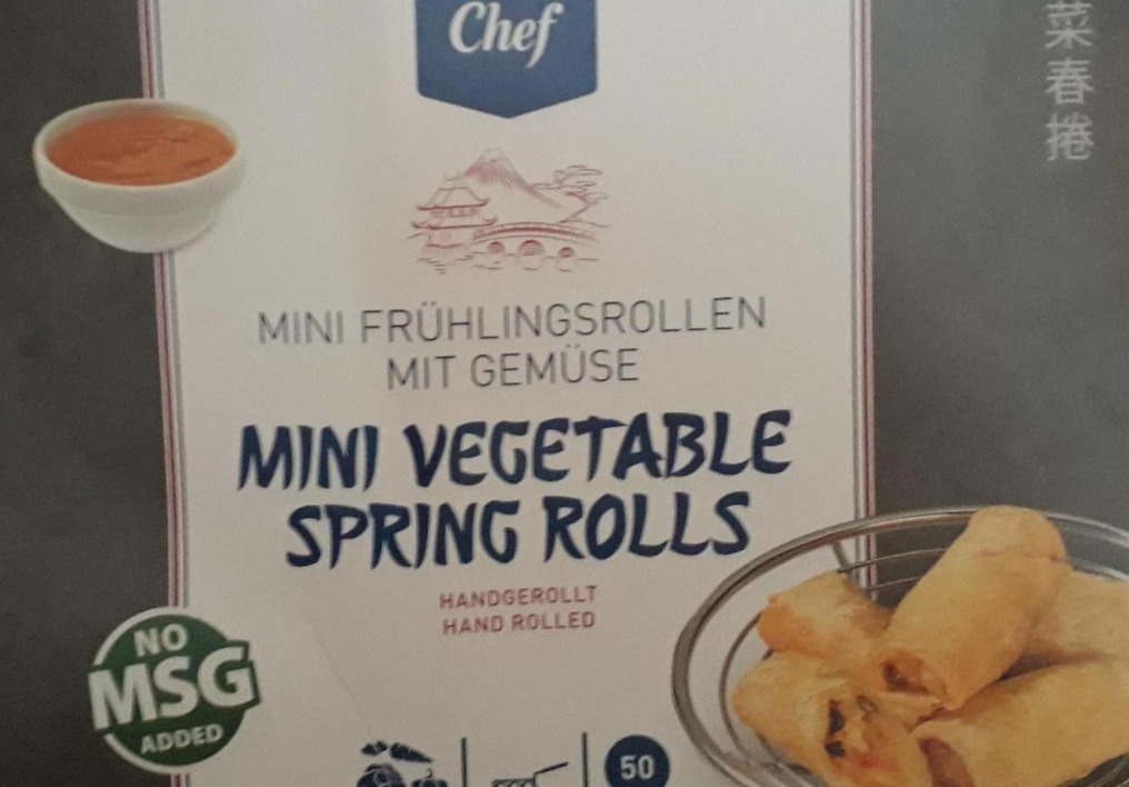 Fotografie - Mini Vegetable Spring Rolls Metro Chef