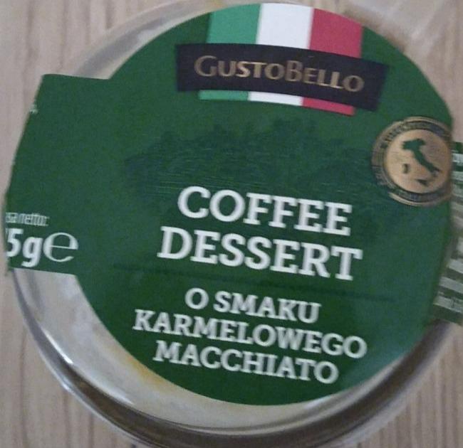 Fotografie - Coffee Dessert o Smaku Karmelowego Macchiato GustoBello