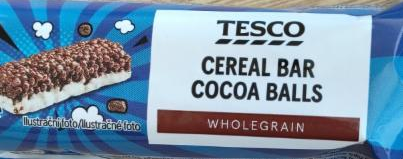 Fotografie - Cereal Bar Cocoa Balls Tesco