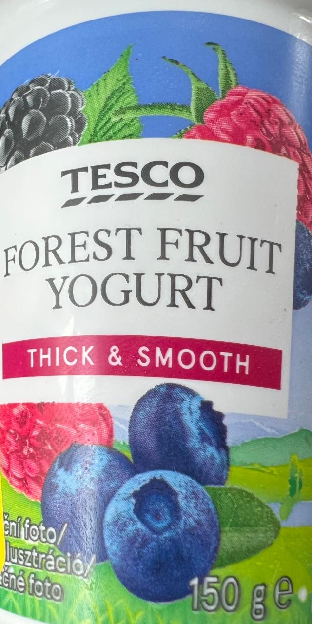 Fotografie - Fruit Yogurt Tesco FreeFrom Forest