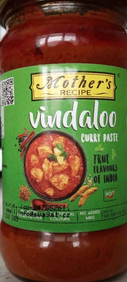 Fotografie - Vindaloo curry paste Mother's recipe