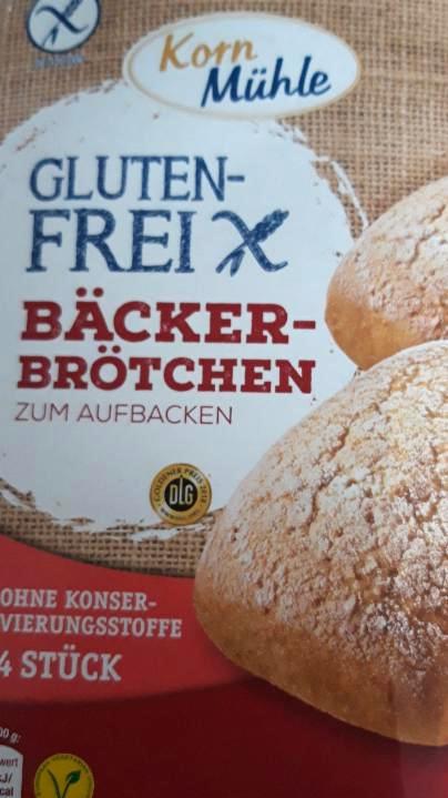 Fotografie - Bäcker-brötchen zum aufbacken Korn mühle