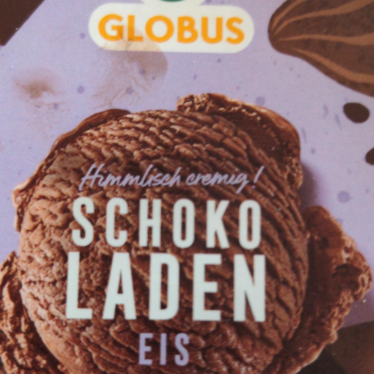 Fotografie - Schoko laden eis Globus