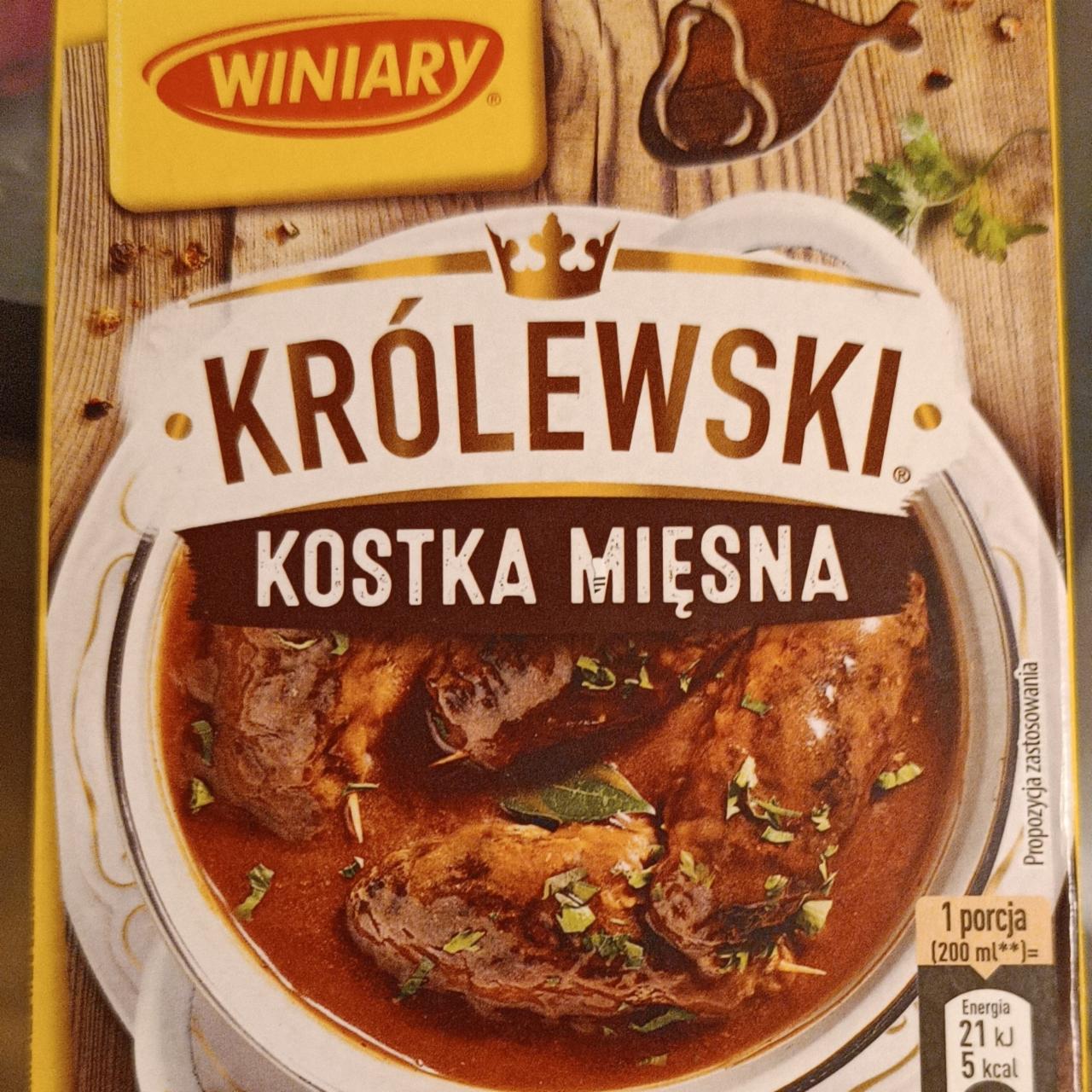 Fotografie - Królewski kostka mięsna Winiary