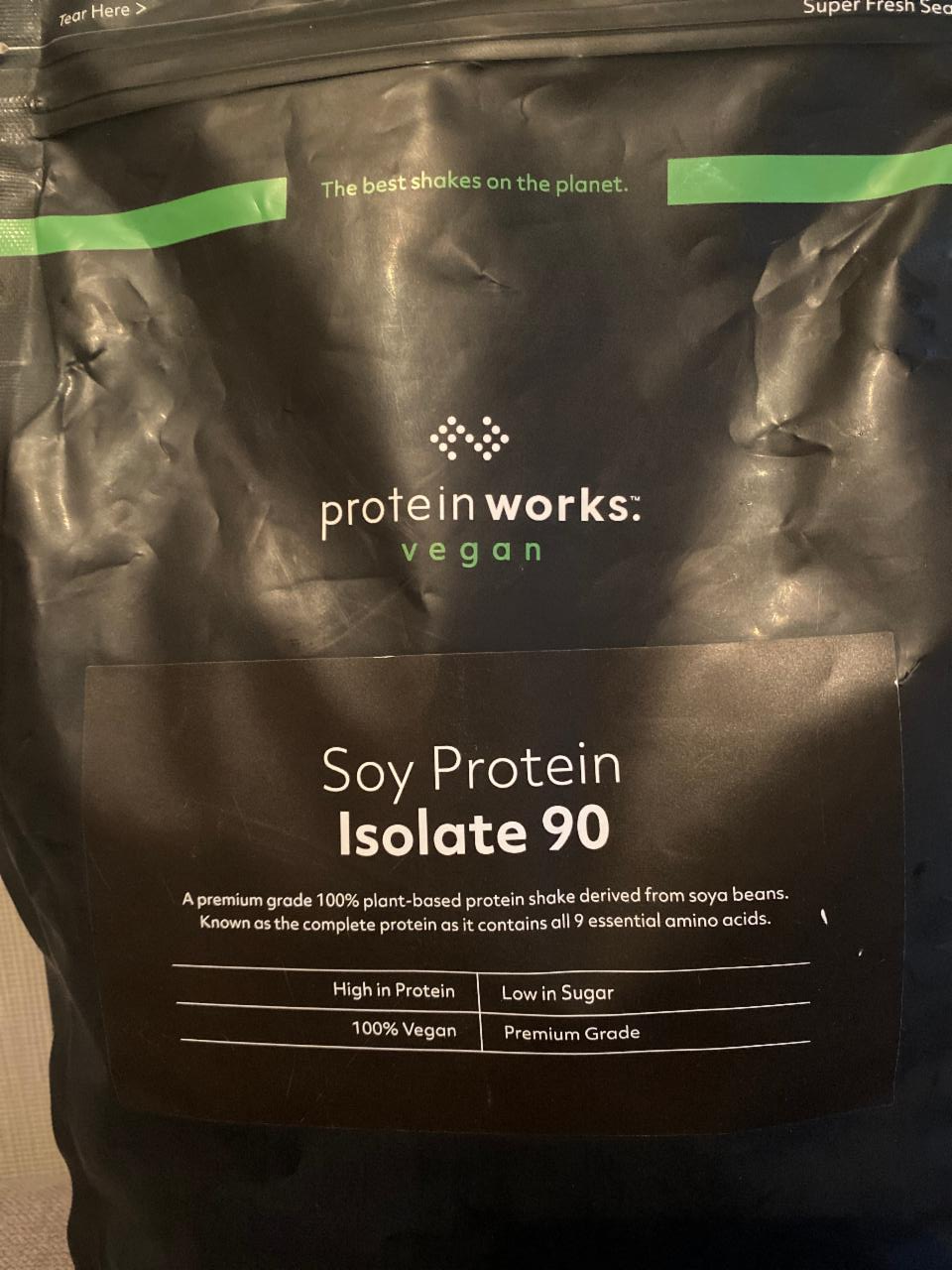 Fotografie - Soy Protein Isolate The Protein Works