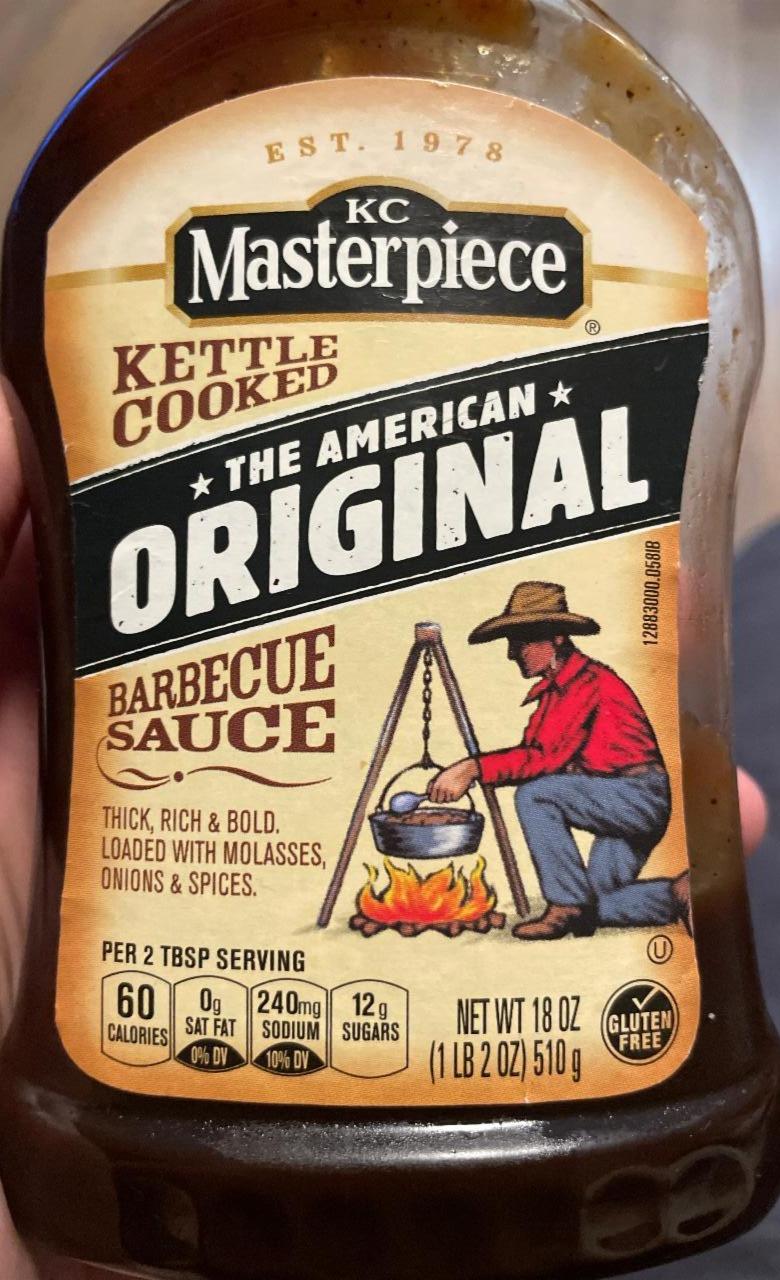 Fotografie - Original Barbecue Sauce KC Masterpiece