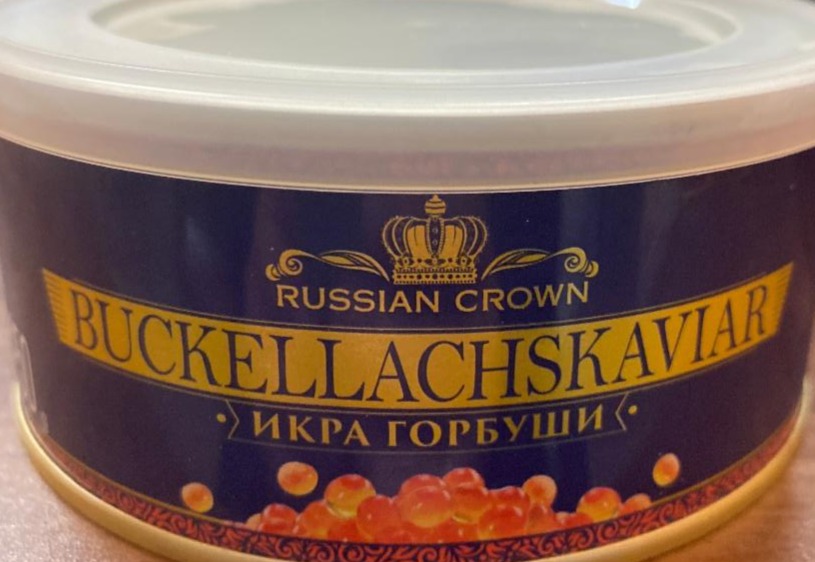 Fotografie - Buckellachskaviar (kaviár z lososa) Russian crown