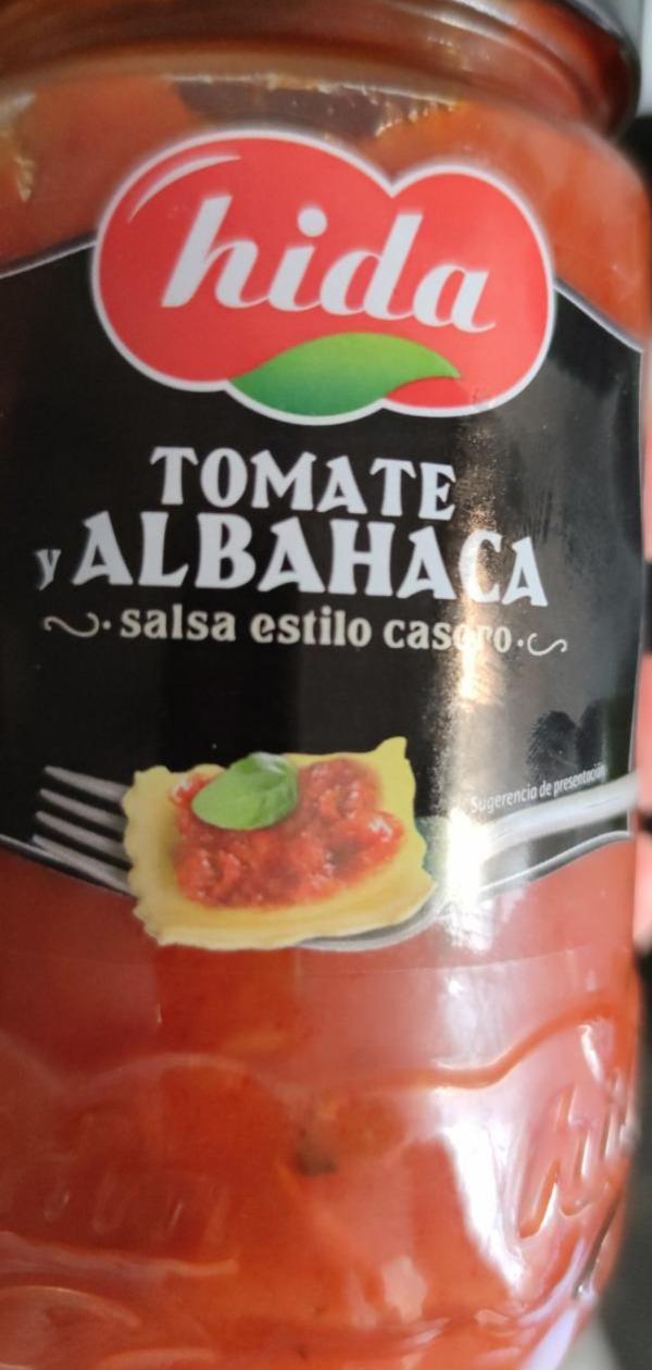 Fotografie - Tomate y Albahaca Hida