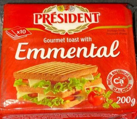 Fotografie - Président Gourmet toast with emmental 2