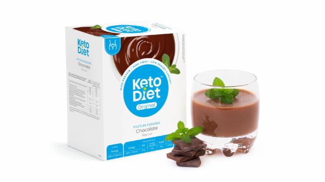 Fotografie - Protein Pudding Chocolate flavour KetoDiet