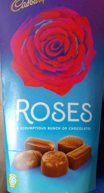 Fotografie - Roses a scrumptious bunch of chocolates Cadbury