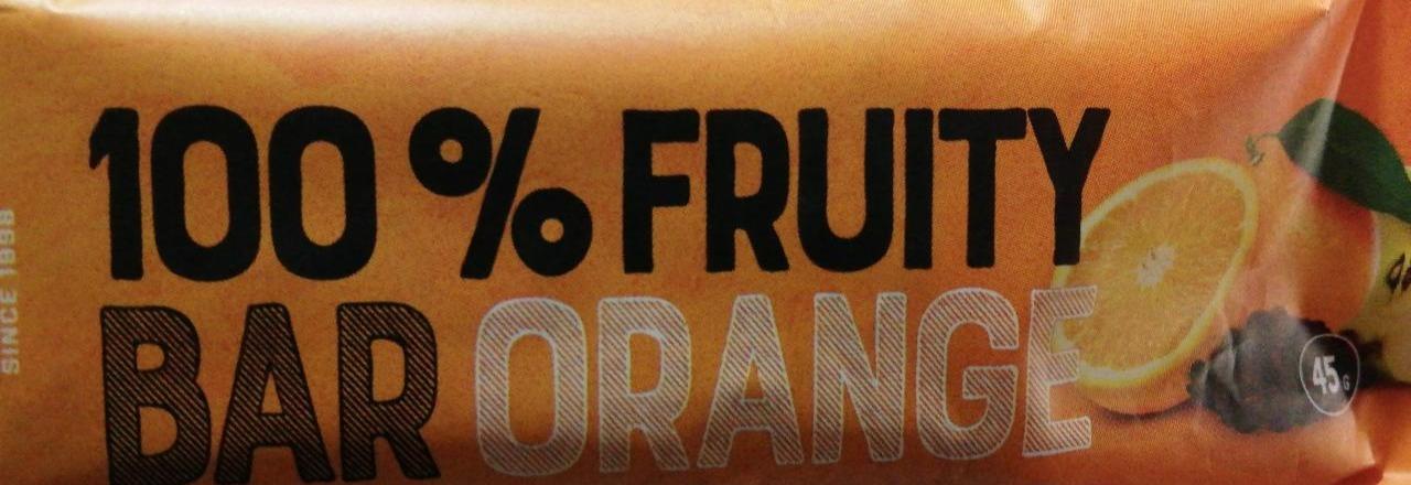 Fotografie - 100% Fruity Bar Orange Isoline