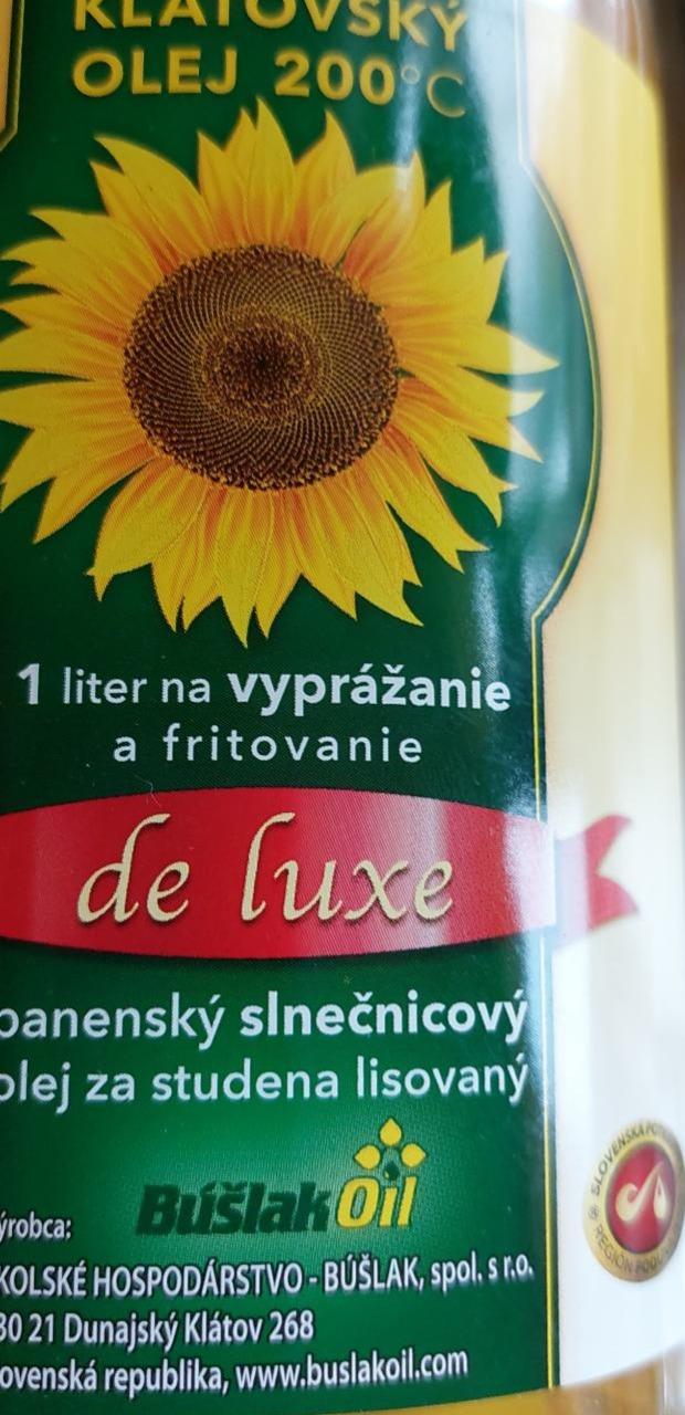 Fotografie - Klátovský panenský slunečnicový olej 200°C de luxe BúšlakOil