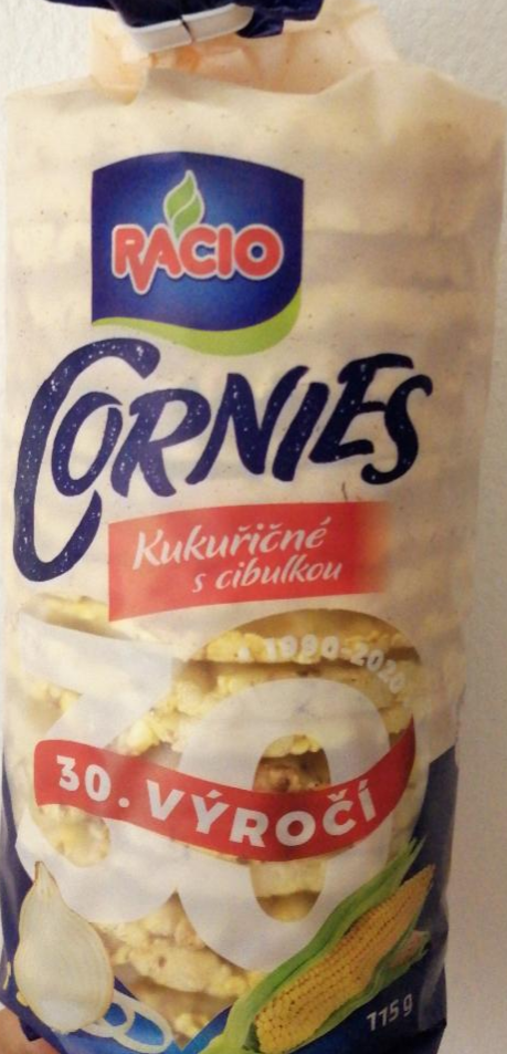 Fotografie - Cornies kukuřičné s cibulkou Racio