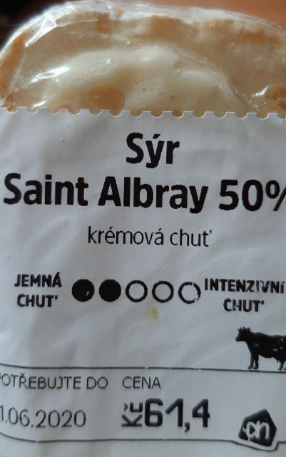 Fotografie - Saint Albray sýr 50% tuku v sušině