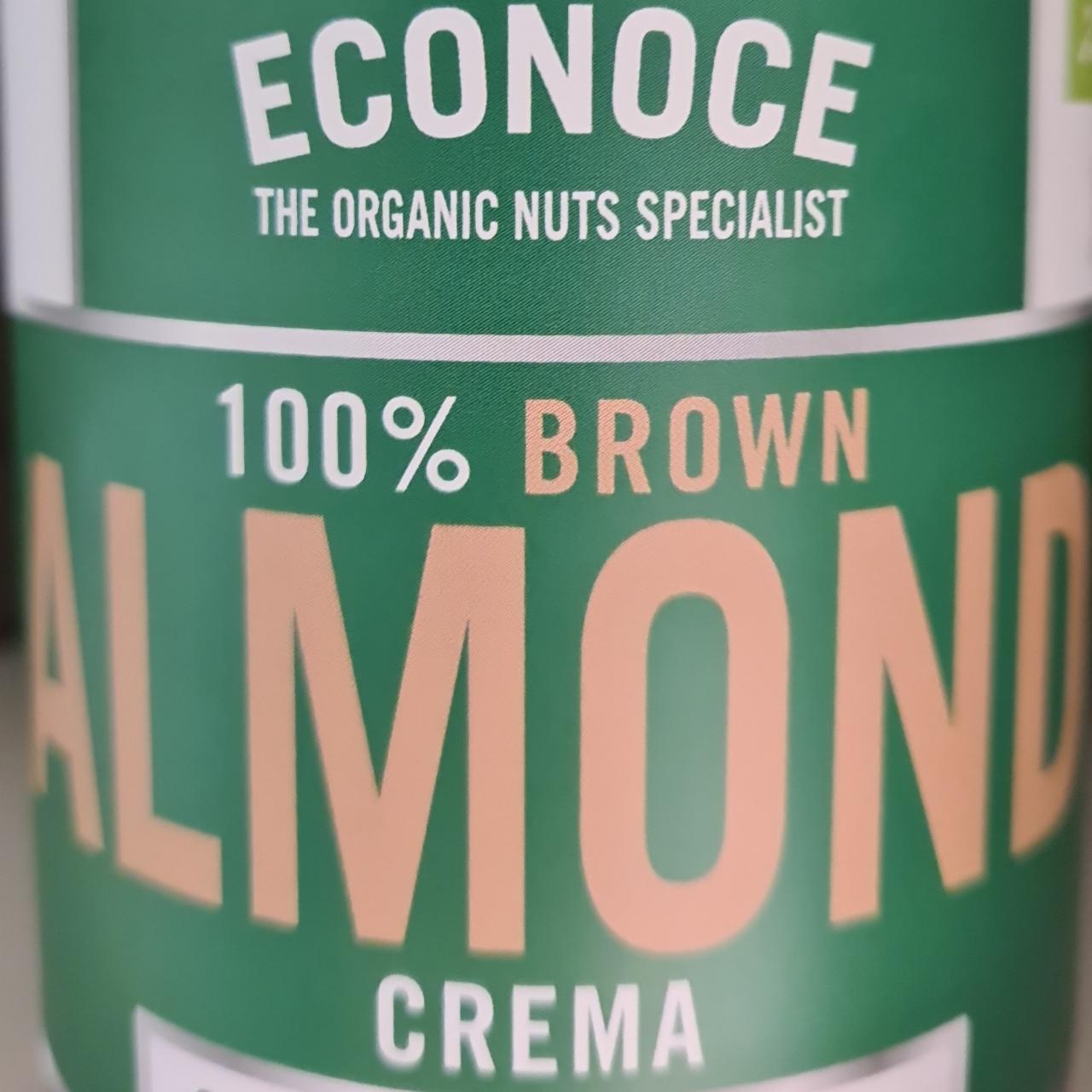 Fotografie - 100% brown almond crema almond butter Econoce