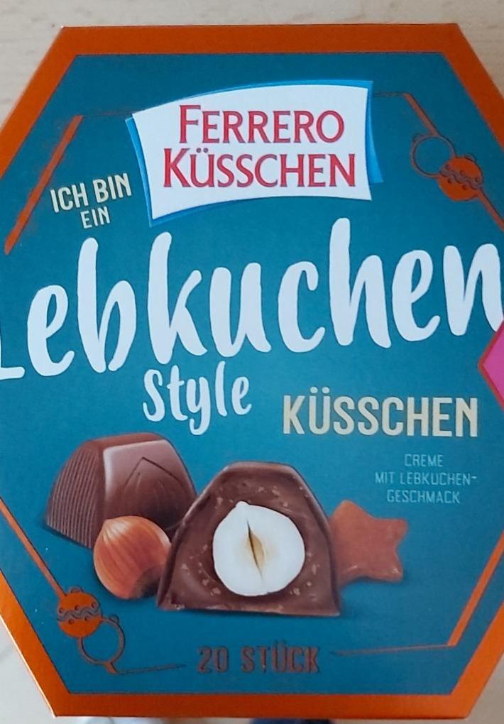 Fotografie - Ferrero Küsschen Lebkuchen Style