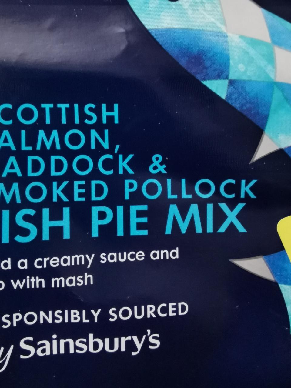 Fotografie - Fish Pie Mix by Sainsbury's 