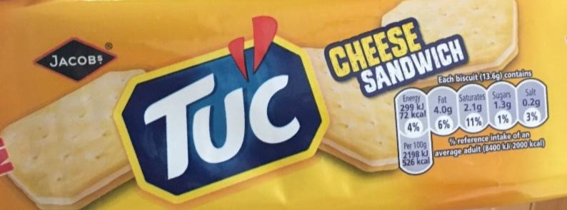 Fotografie - Tuc cheese sandwich Jacobs