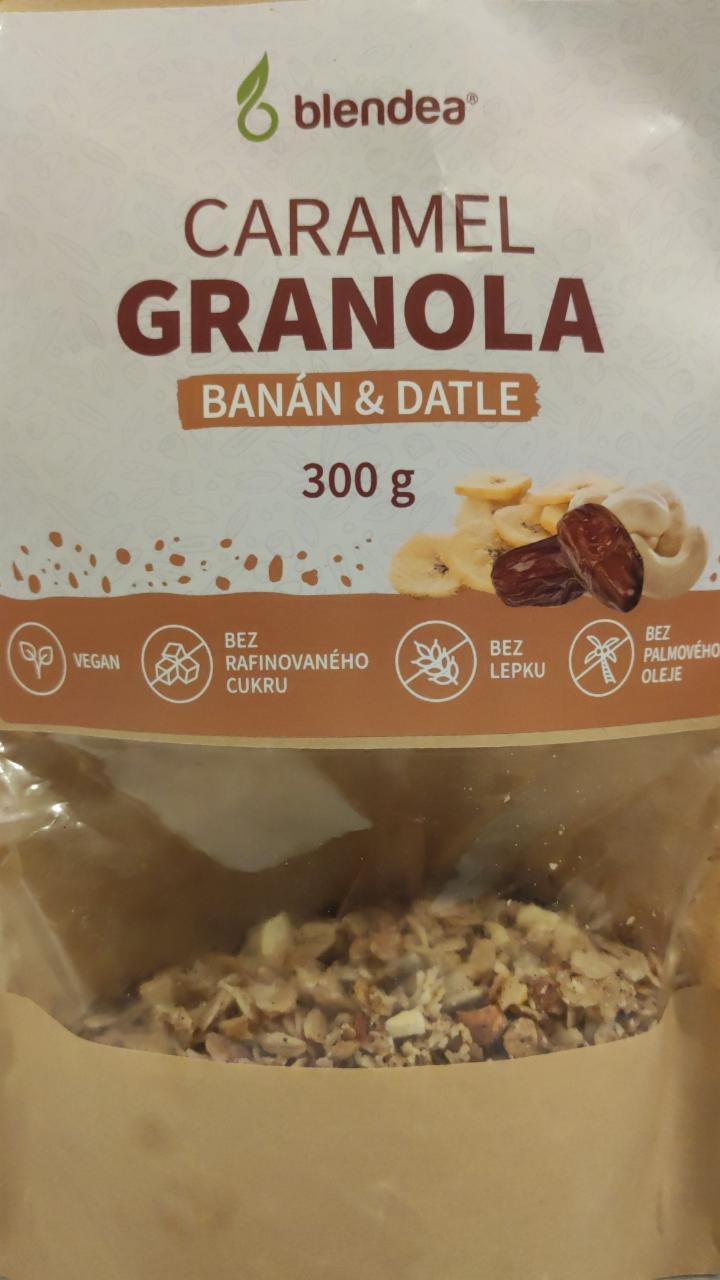 Fotografie - granola banán a datle Blendea