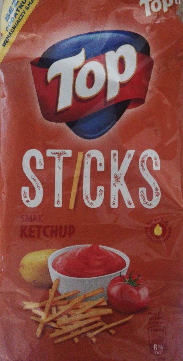 Fotografie - Sticks smak Ketchup Top