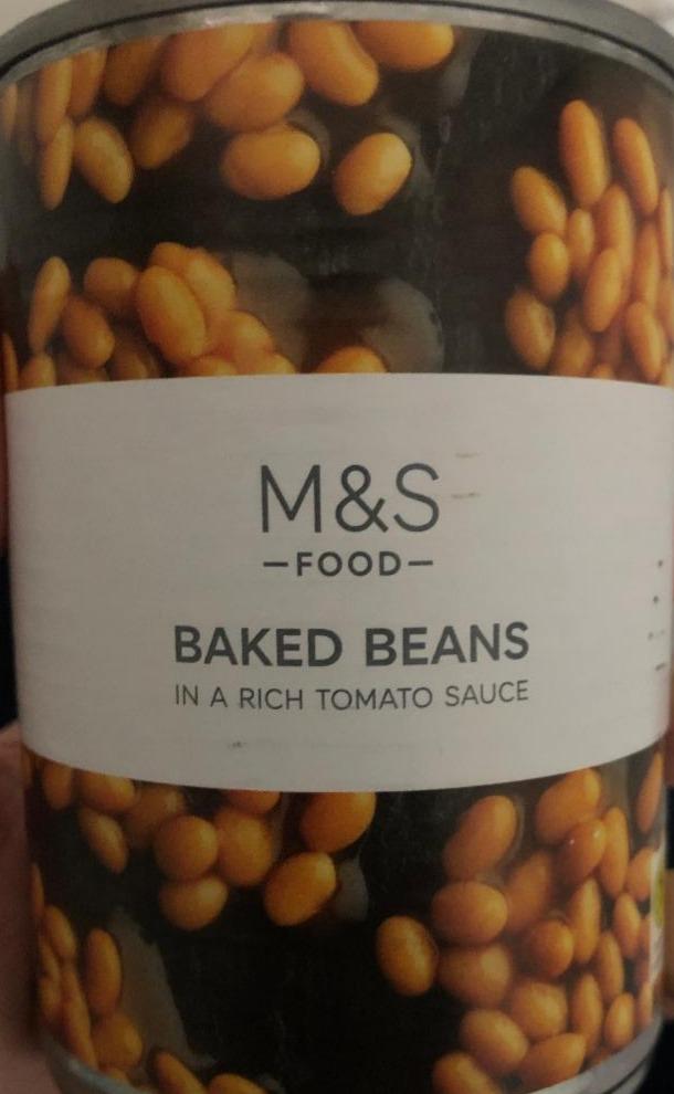 Fotografie - Baked beans in rich tomato sauce Marks&Spencer