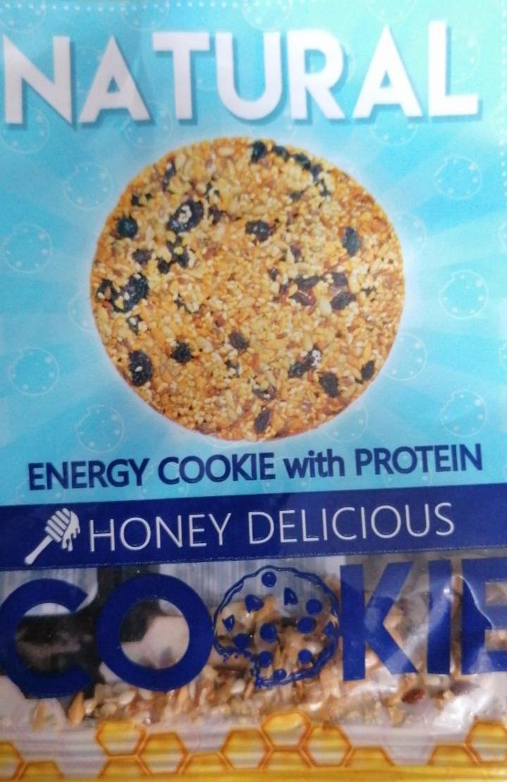 Fotografie - Natural energy cookie with protein honey delicious Allnutrition