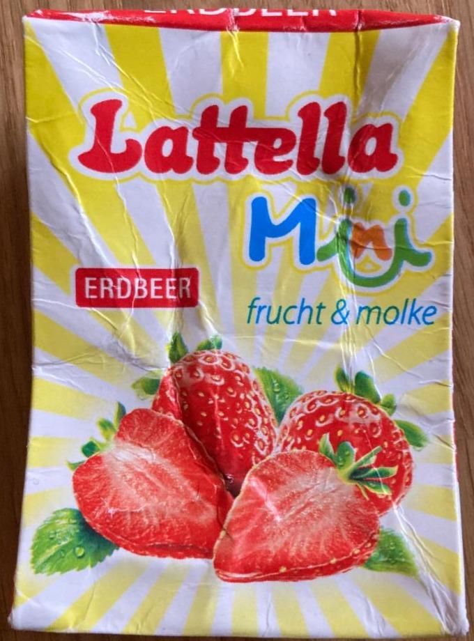 Fotografie - Latella frucht & molke Mini Erdbeer