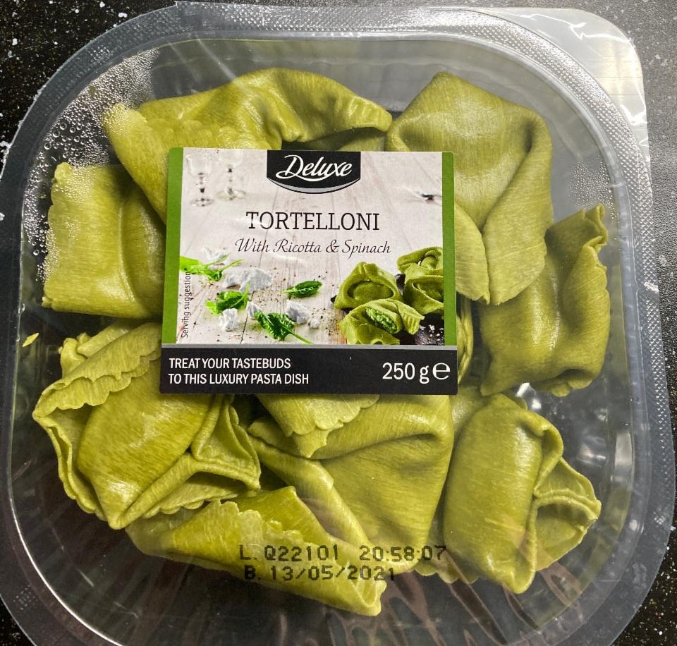Fotografie - Tortelloni with ricotta & spinach Deluxe