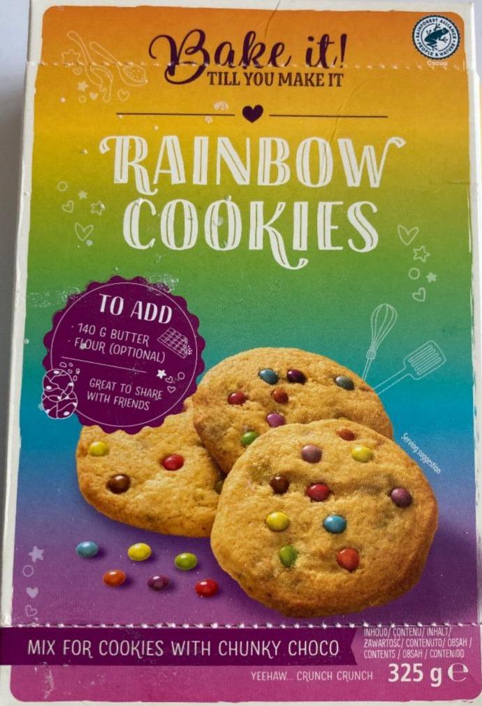 Fotografie - Rainbow cookies Bake it!