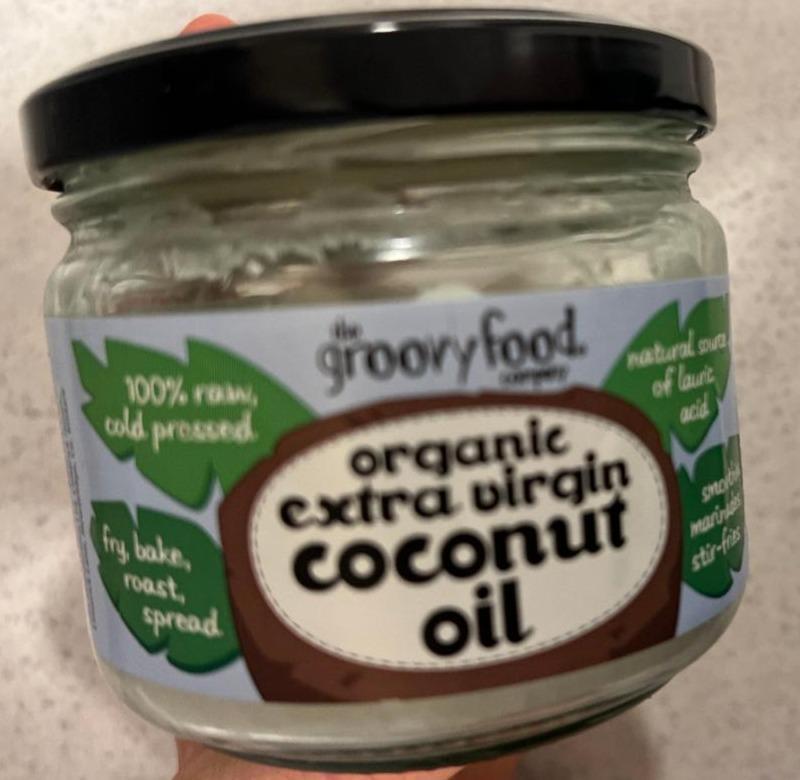 Fotografie - Organic Extra Virgin Coconut Oil Groovy Food