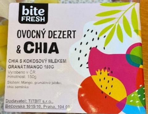 Fotografie - Ovocný dezert & chia Bite fresh