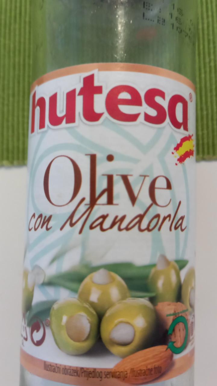 Fotografie - Zelené olivy s mandlí Hutesa