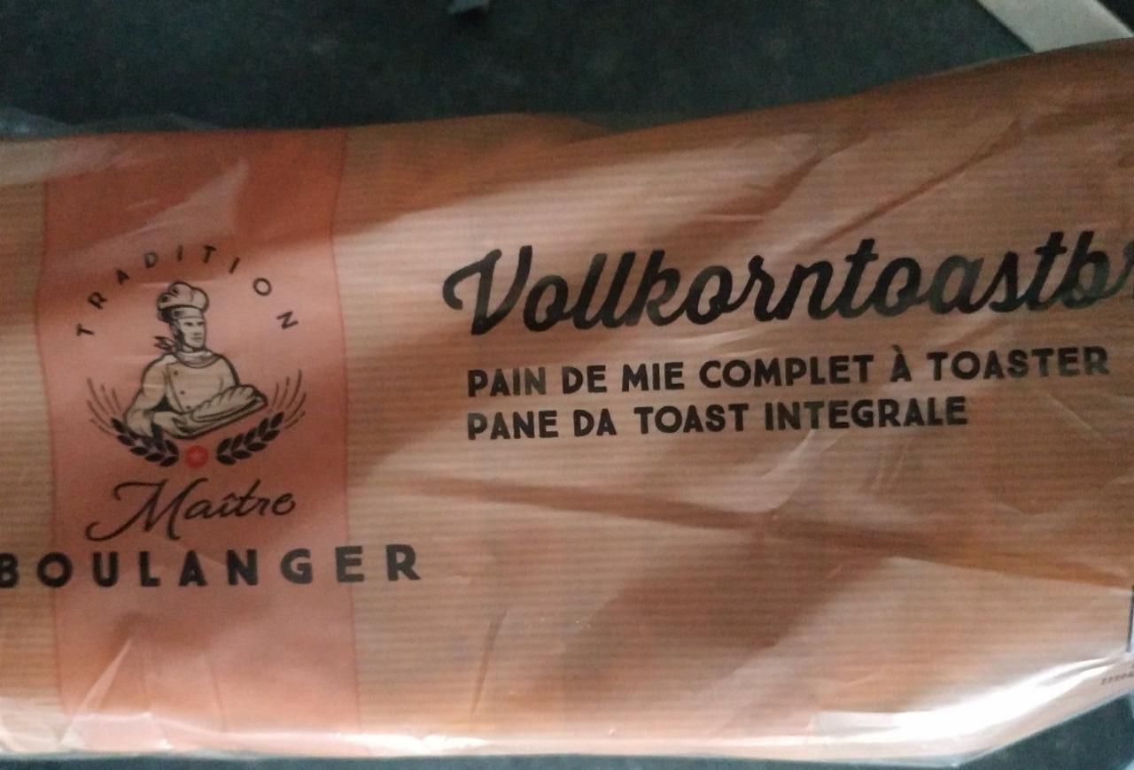 Fotografie - Pain de mie complet à toaster Maître Boulanger