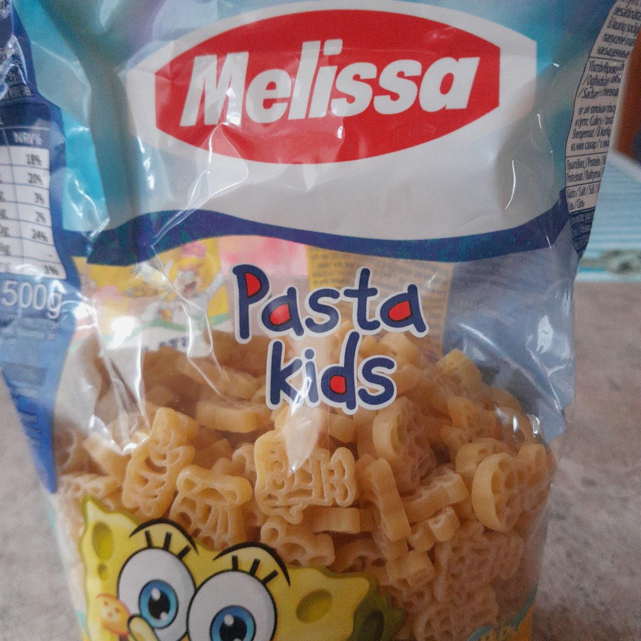 Fotografie - Pasta Kids SpongeBob Melissa