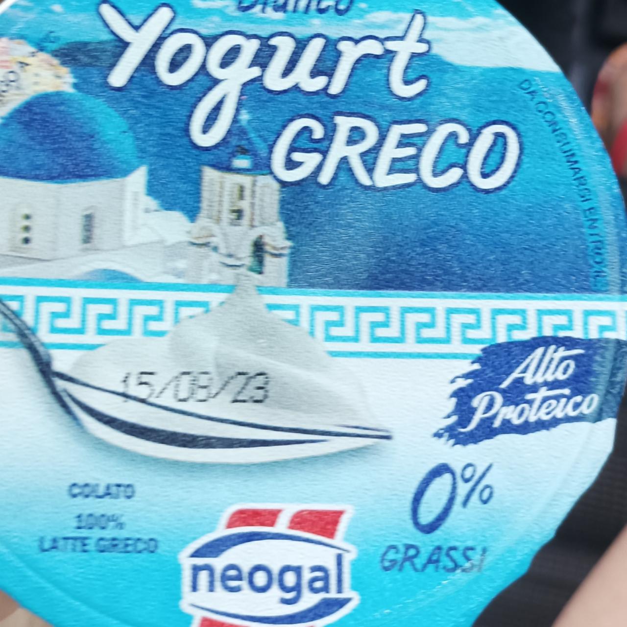 Fotografie - Yogurt greco 0% grassi bianco Neogal