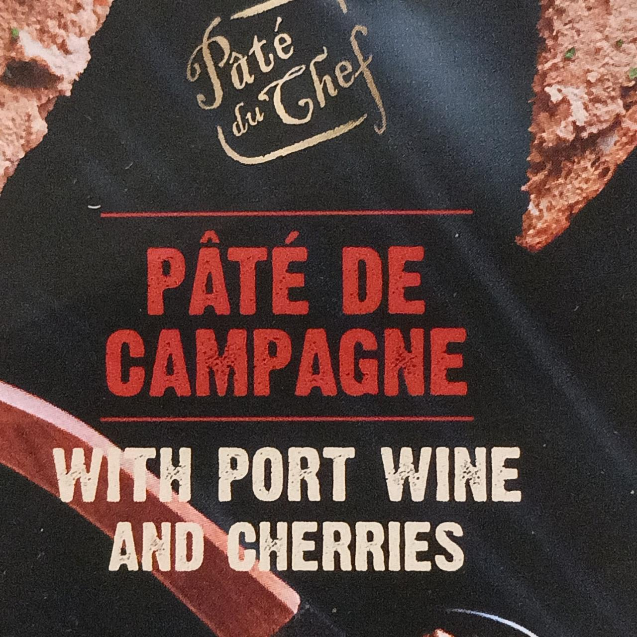 Fotografie - Paté de Campagne with Port wine and Cherries Paté du Chef