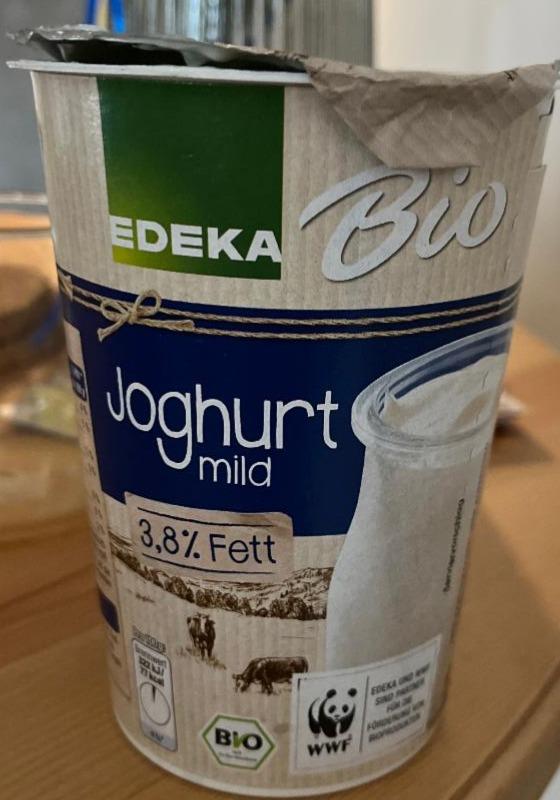 Fotografie - Bio jogurt EDEKA 3,8% tuku