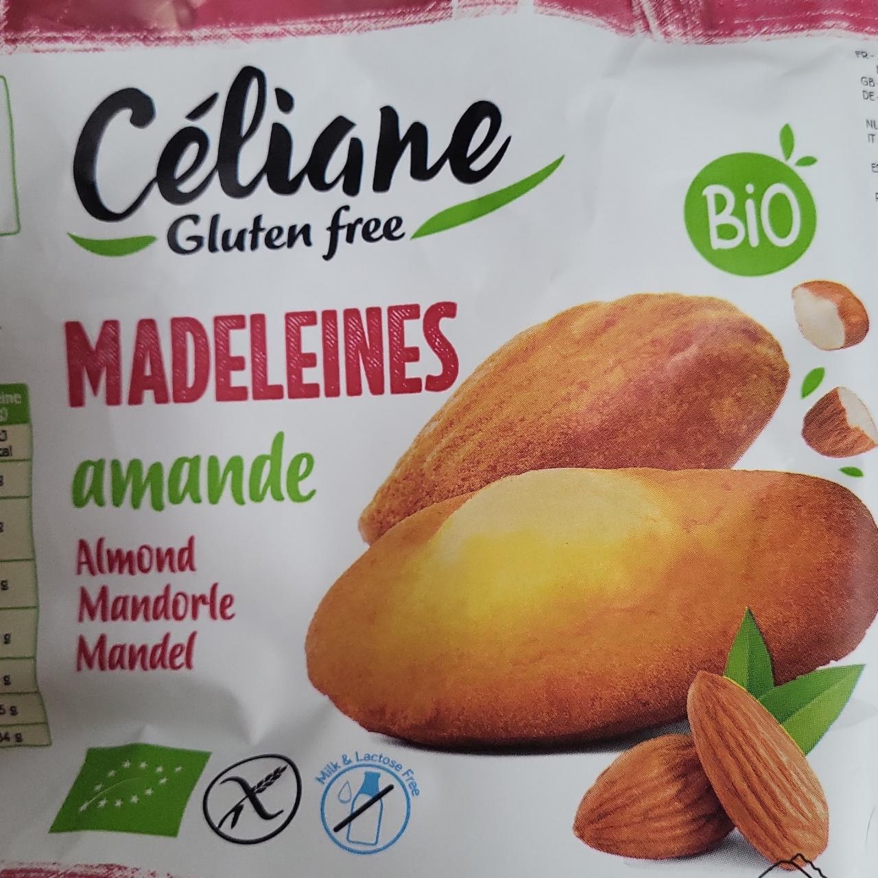 Fotografie - Bio Madeleines amande gluten free Céliane