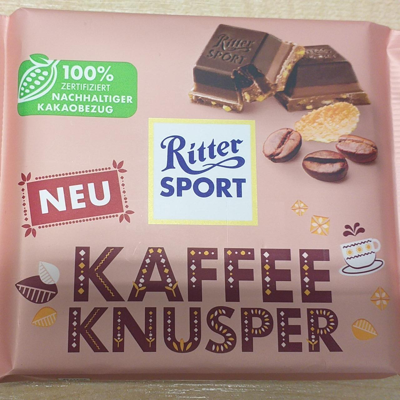 Fotografie - Kaffee knusper Ritter Sport