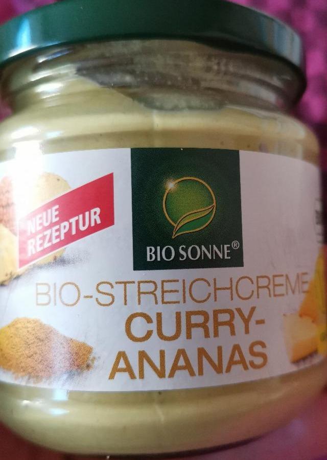 Fotografie - Bio-Streichcreme Curry-Ananas Bio Sonne